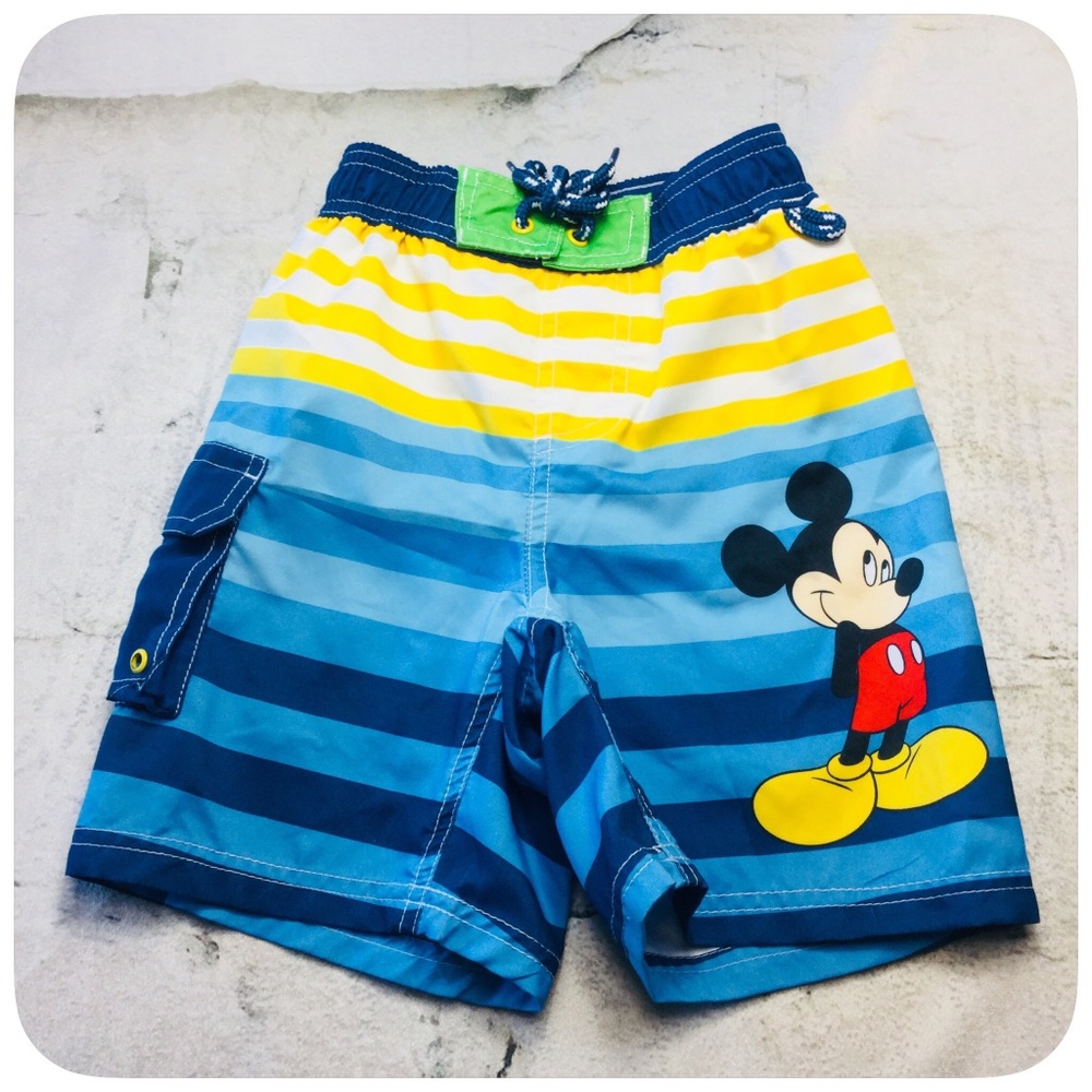 DISNEY SWIM TRUNKS - SIZE 4